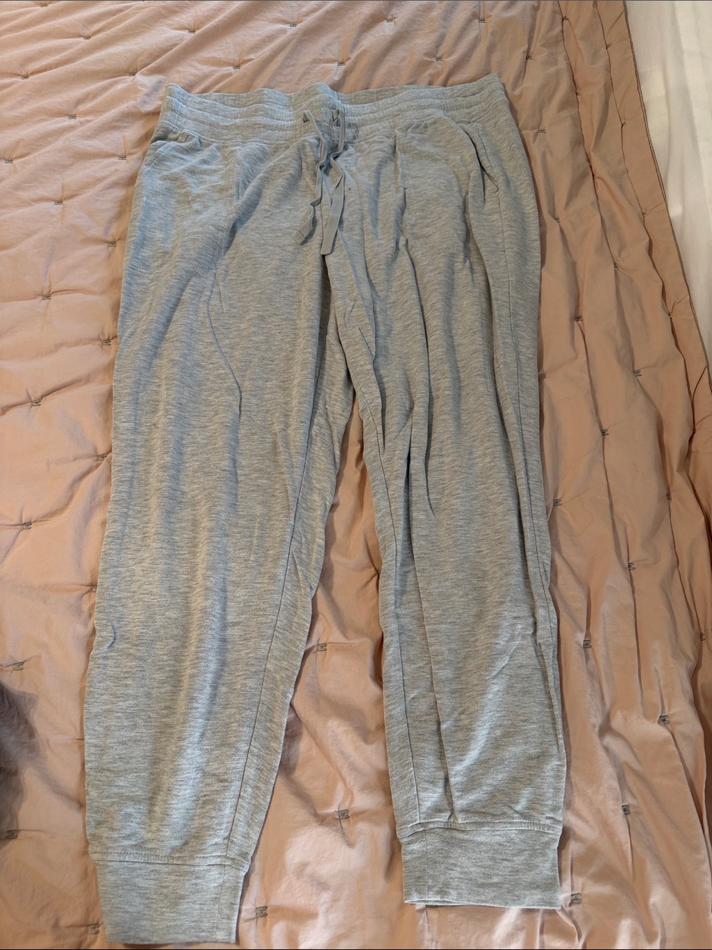 Lou & Grey Heather Gray Joggers - Xl